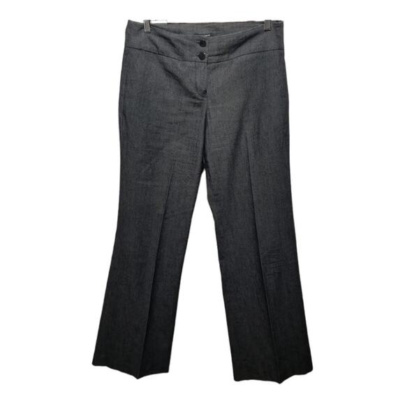 Sandro Pant High Waist Wide Leg Black Dress Pants sz 8 - Picture 6 of 8